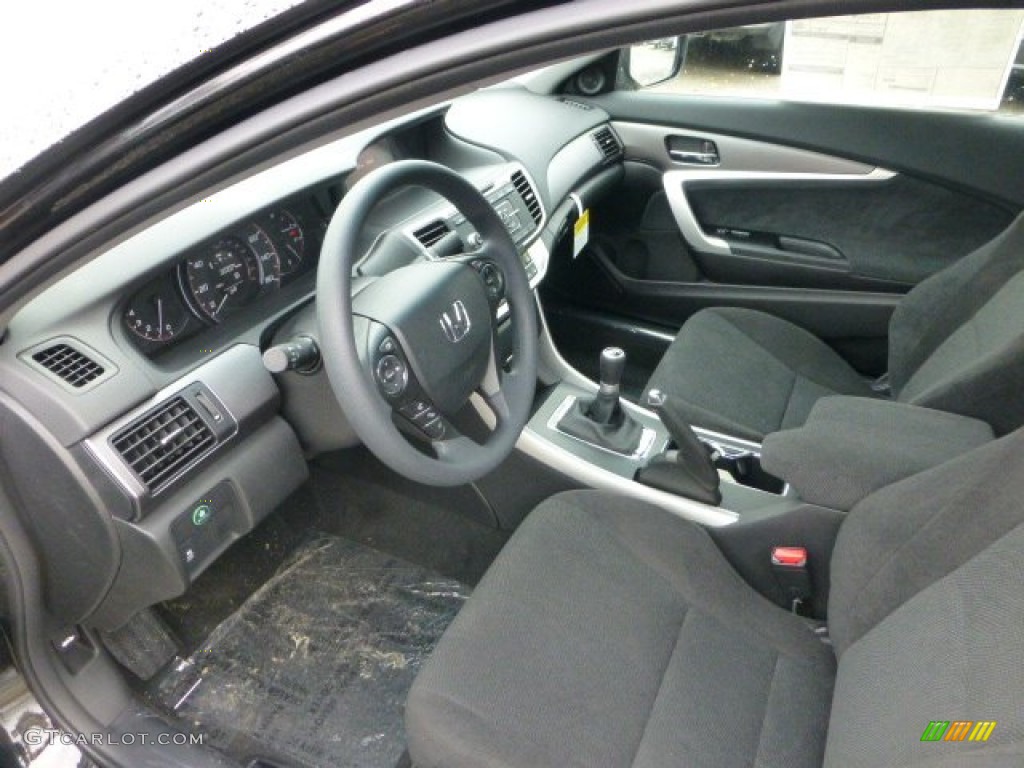 Black Interior 2013 Honda Accord Lx S Coupe Photo 74036562