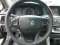 Black 2013 Honda Accord LX-S Coupe Steering Wheel