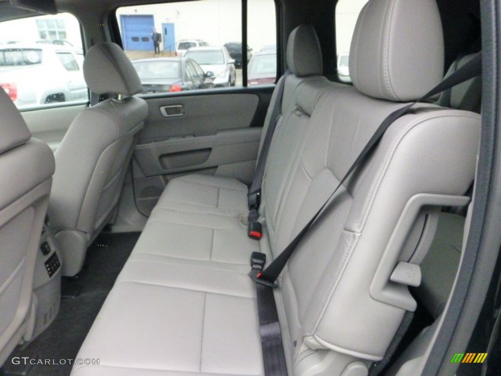 Gray Interior 2013 Honda Pilot EX-L 4WD Photo #74036880