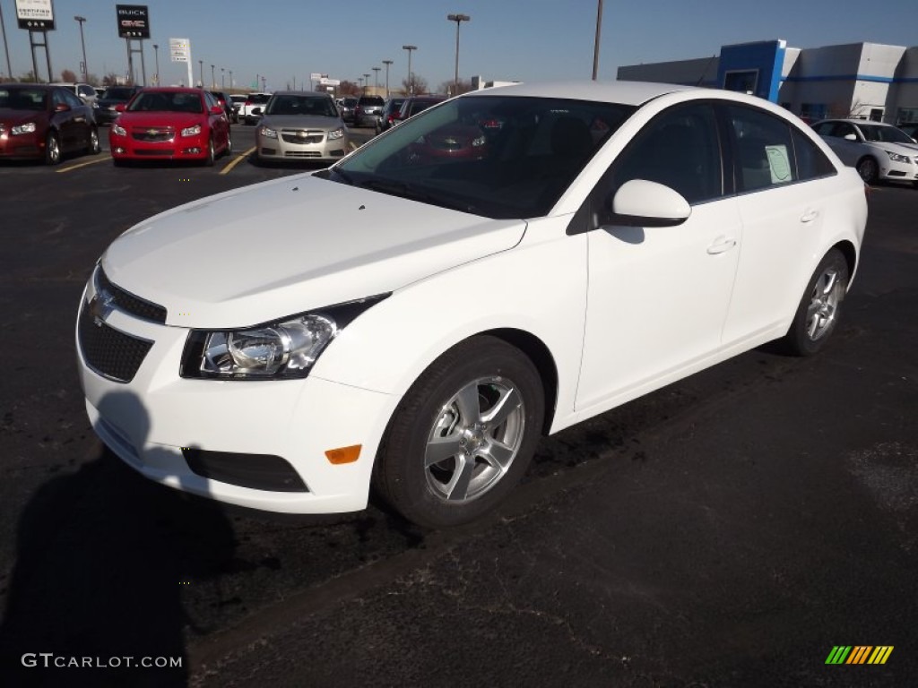 2013 Cruze LT - Summit White / Medium Titanium photo #1