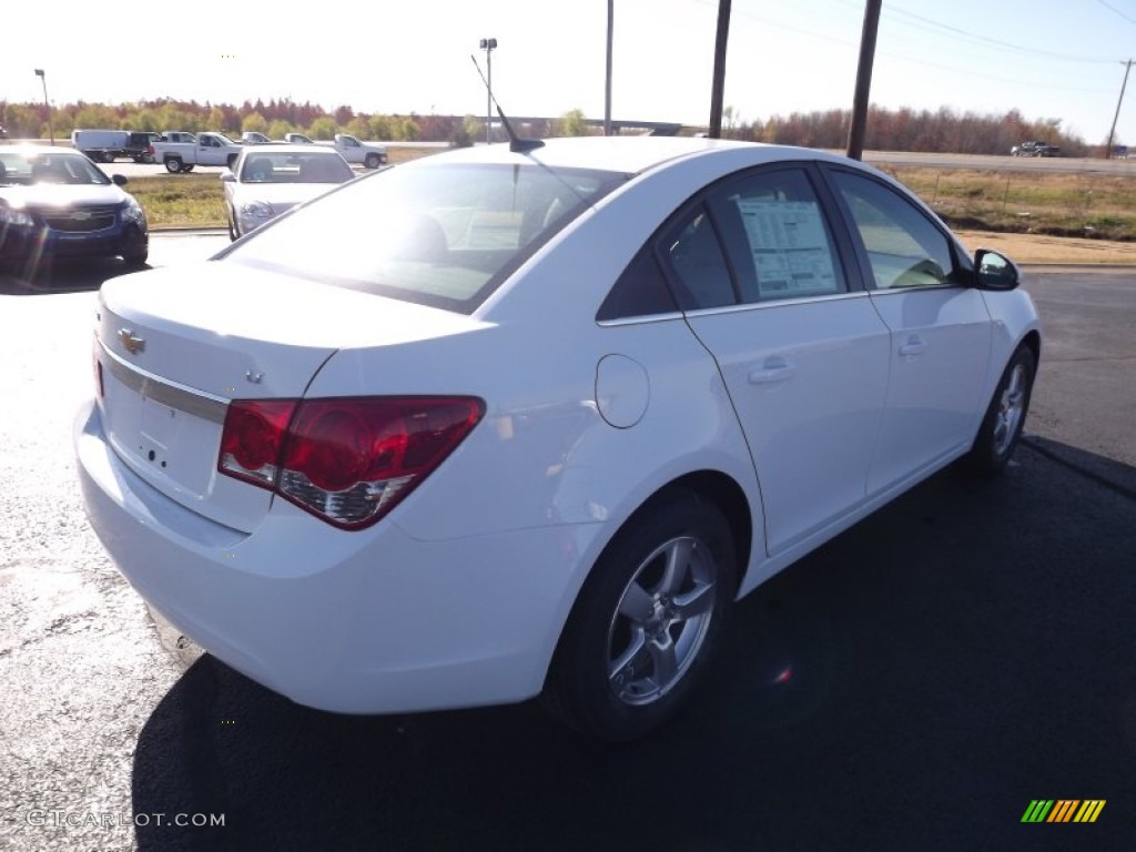 2013 Cruze LT - Summit White / Medium Titanium photo #5