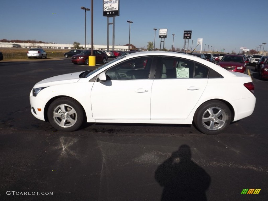2013 Cruze LT - Summit White / Medium Titanium photo #8