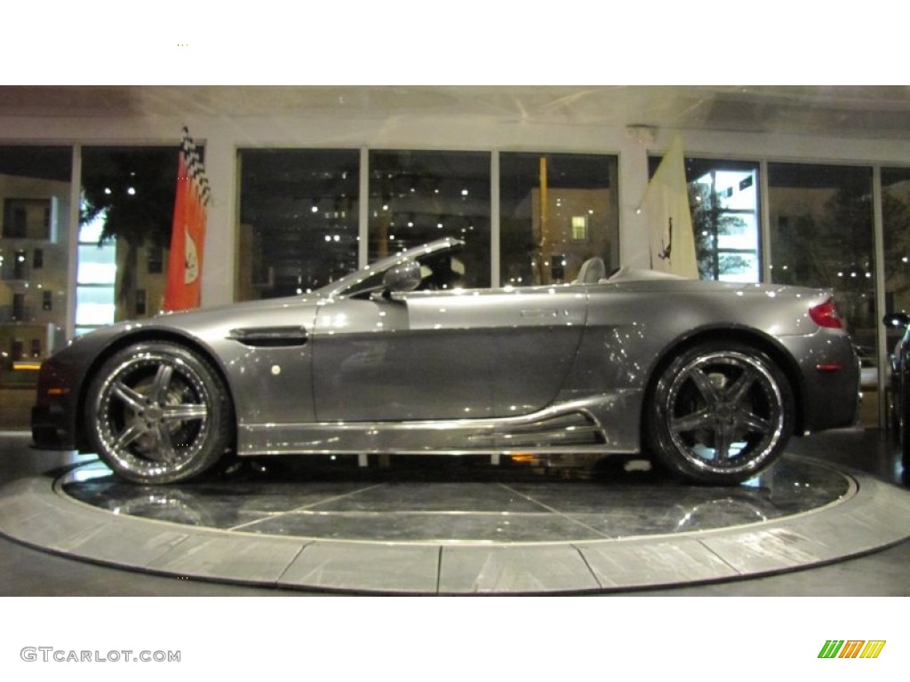 2008 V8 Vantage Roadster - Meteorite Silver / Falcon Grey photo #10