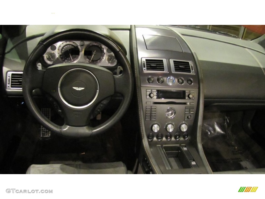 2008 Aston Martin V8 Vantage Roadster Falcon Grey Dashboard Photo #74037435