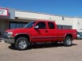 2001 Victory Red Chevrolet Silverado 1500 LS Extended Cab 4x4  photo #5