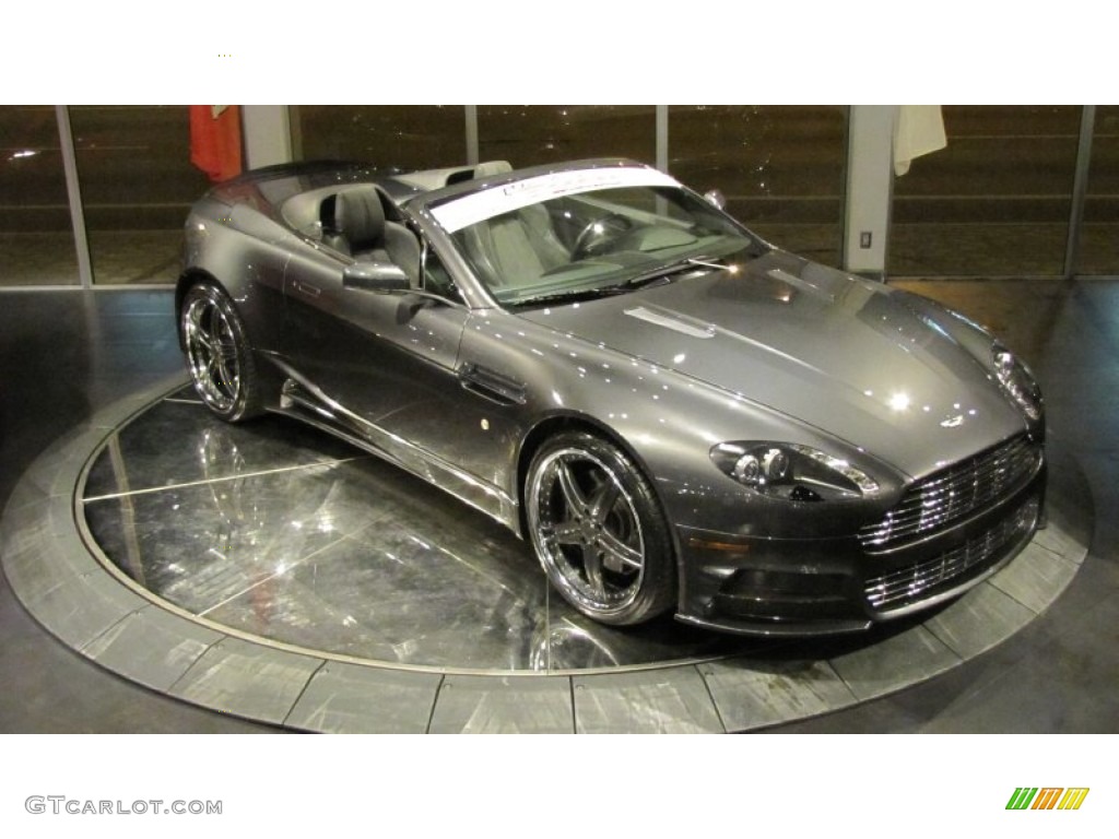 2008 V8 Vantage Roadster - Meteorite Silver / Falcon Grey photo #29