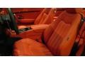 2011 Maserati GranTurismo Convertible Rosso Corallo Interior Front Seat Photo