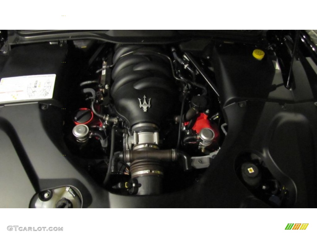 2011 Maserati GranTurismo Convertible GranCabrio 4.7 Liter DOHC 32-Valve VVT V8 Engine Photo #74037804