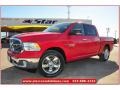 Flame Red 2013 Ram 1500 Lone Star Crew Cab