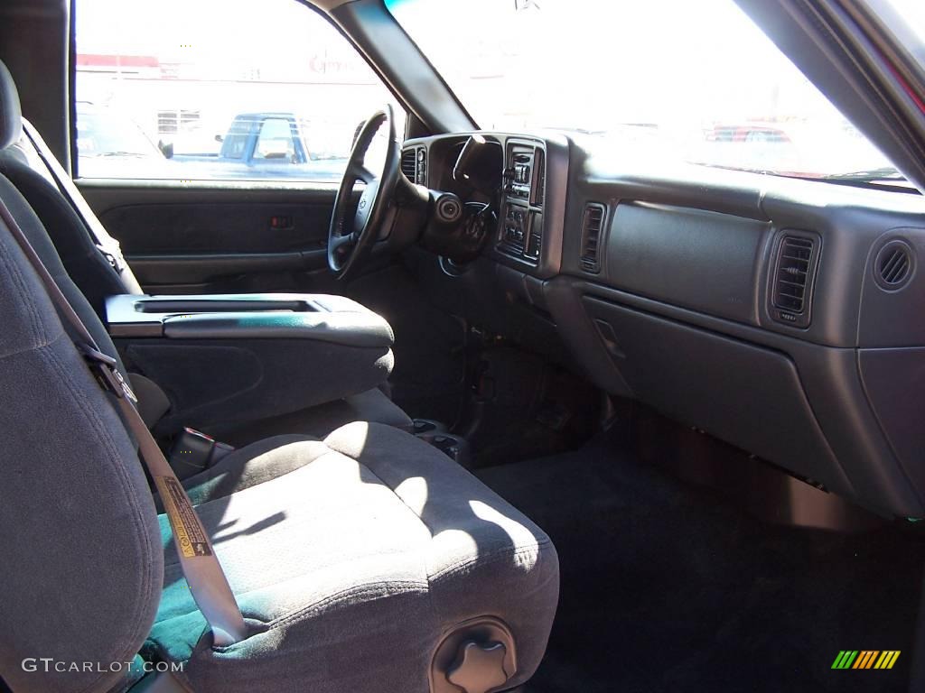 2001 Silverado 1500 LS Extended Cab 4x4 - Victory Red / Graphite photo #13