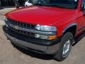 2001 Victory Red Chevrolet Silverado 1500 LS Extended Cab 4x4  photo #16