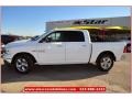 2013 Bright White Ram 1500 Big Horn Crew Cab  photo #2