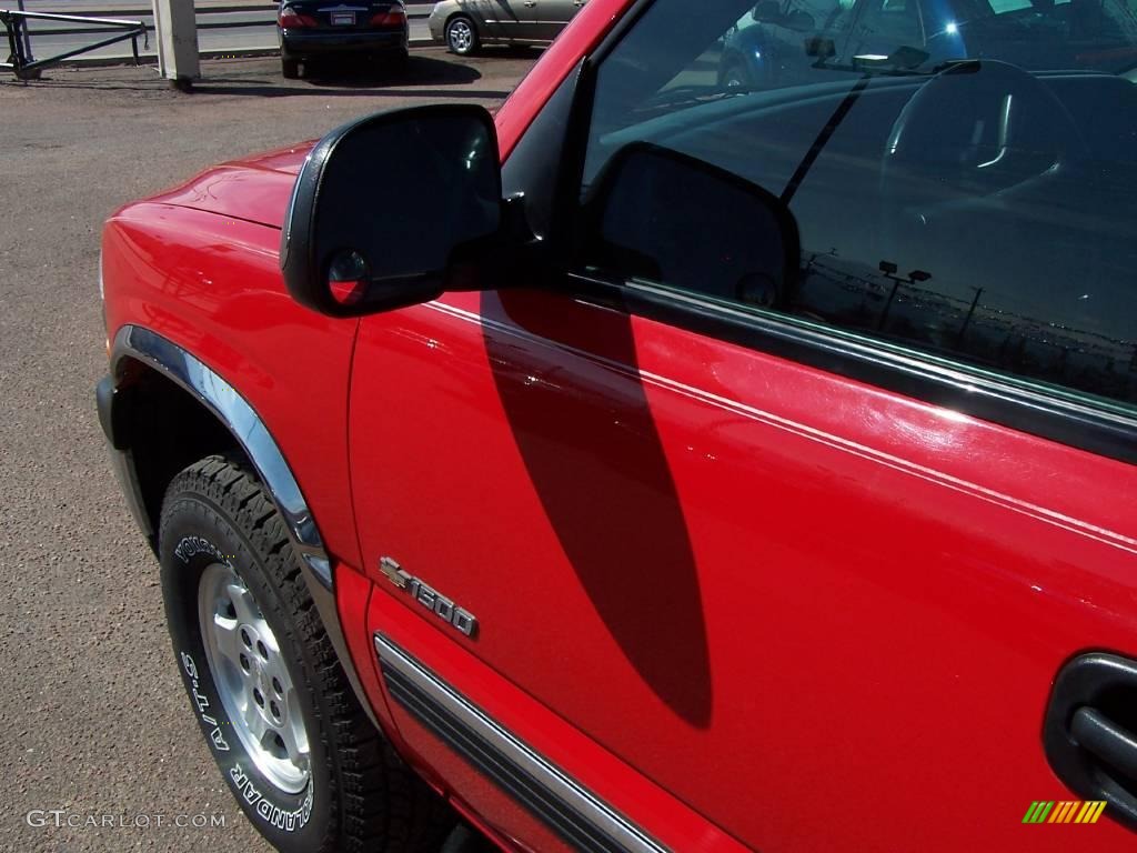2001 Silverado 1500 LS Extended Cab 4x4 - Victory Red / Graphite photo #20