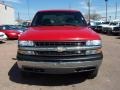 2001 Victory Red Chevrolet Silverado 1500 LS Extended Cab 4x4  photo #24