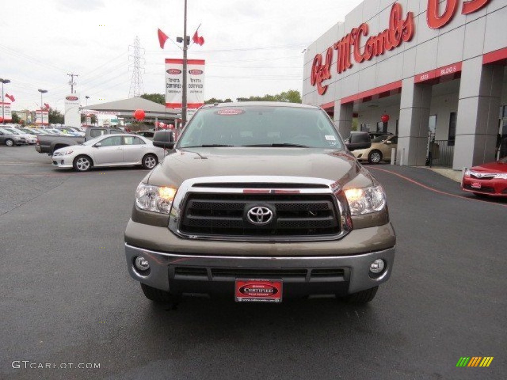 2011 Tundra SR5 CrewMax - Pyrite Mica / Black photo #2