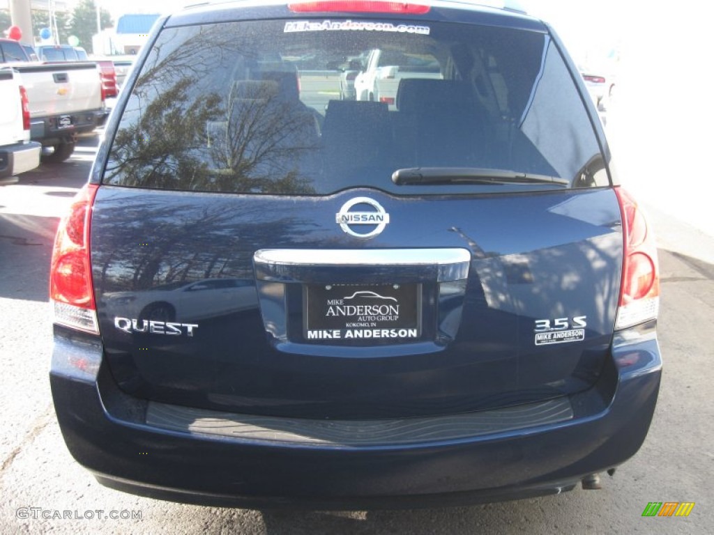 2009 Quest 3.5 S - Majestic Blue / Gray photo #25