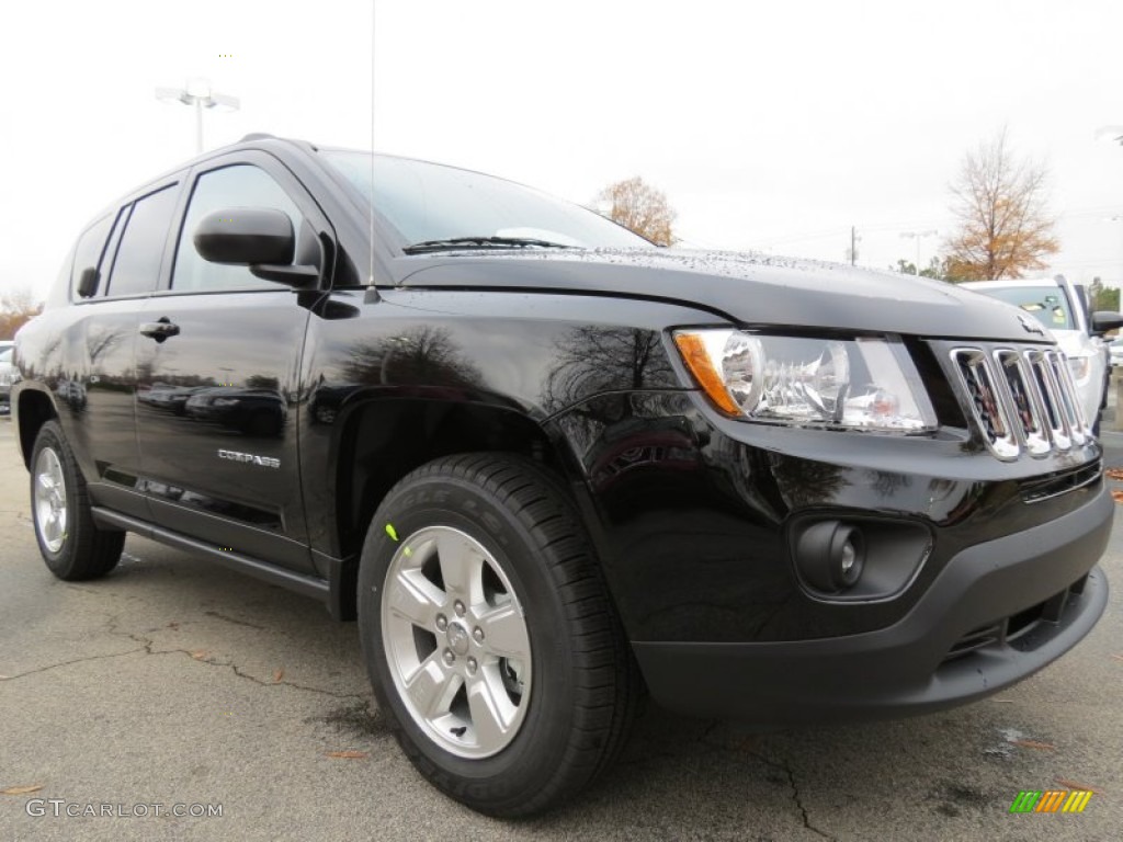 Black 2013 Jeep Compass Latitude Exterior Photo #74041247