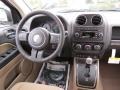 2013 Jeep Compass Dark Slate Gray/Light Pebble Interior Dashboard Photo