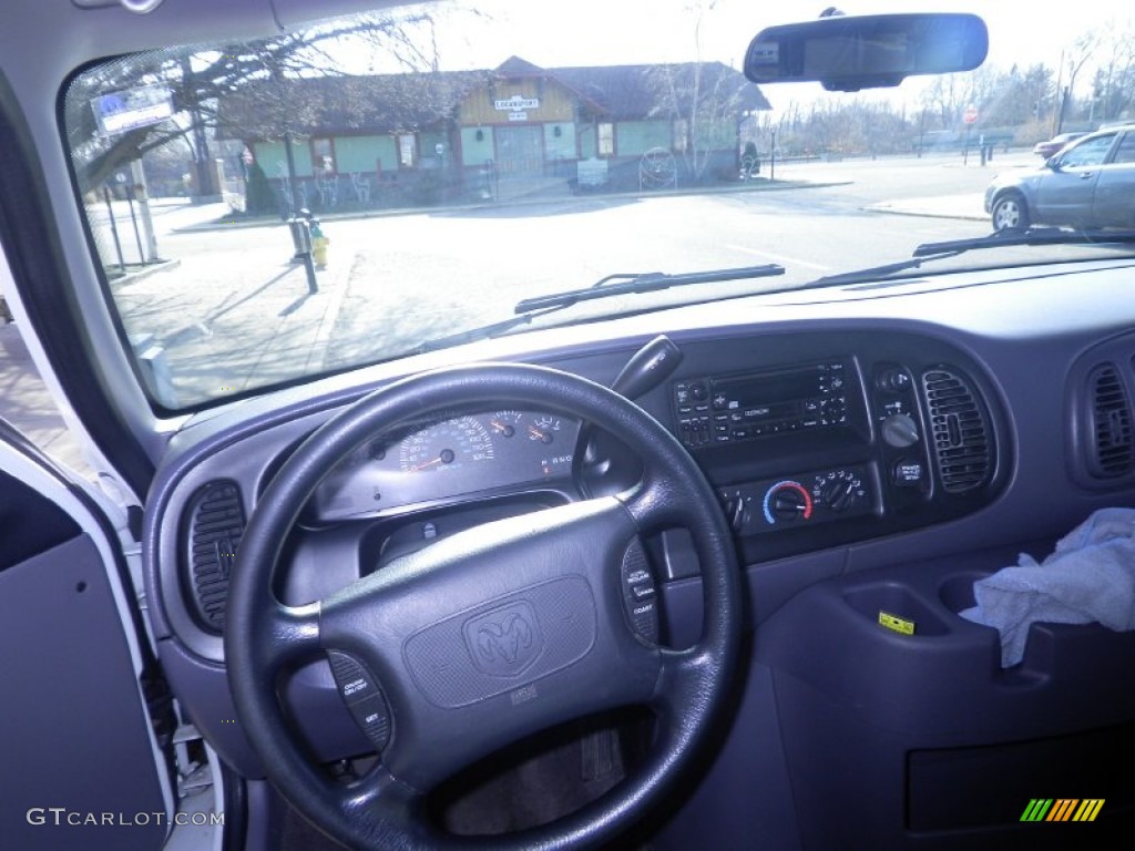 1999 Ram Van 1500 Passenger Conversion - Bright White / Mist Gray photo #5