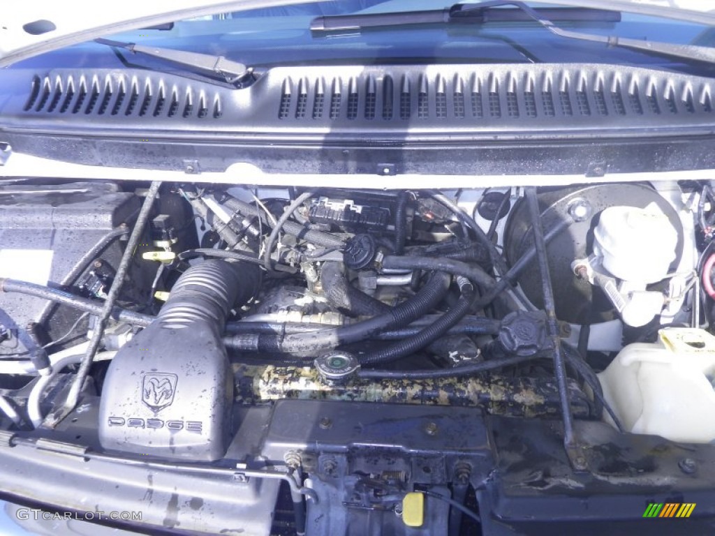 1999 Dodge Ram Van 1500 Passenger Conversion 5.2 Liter OHV 16-Valve V8 Engine Photo #74042585 1999 Dodge Ram 1500 Engine 5.2 L V8