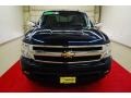 2008 Dark Blue Metallic Chevrolet Silverado 1500 LTZ Crew Cab  photo #2