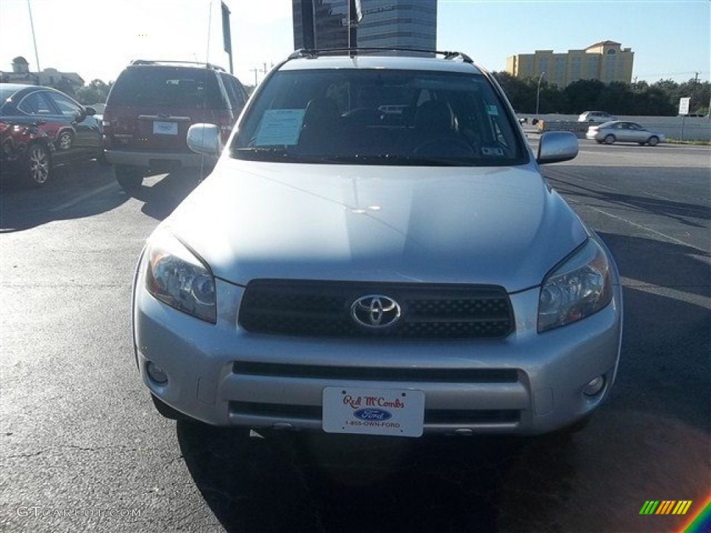 2007 RAV4 Sport - Classic Silver Metallic / Dark Charcoal photo #8