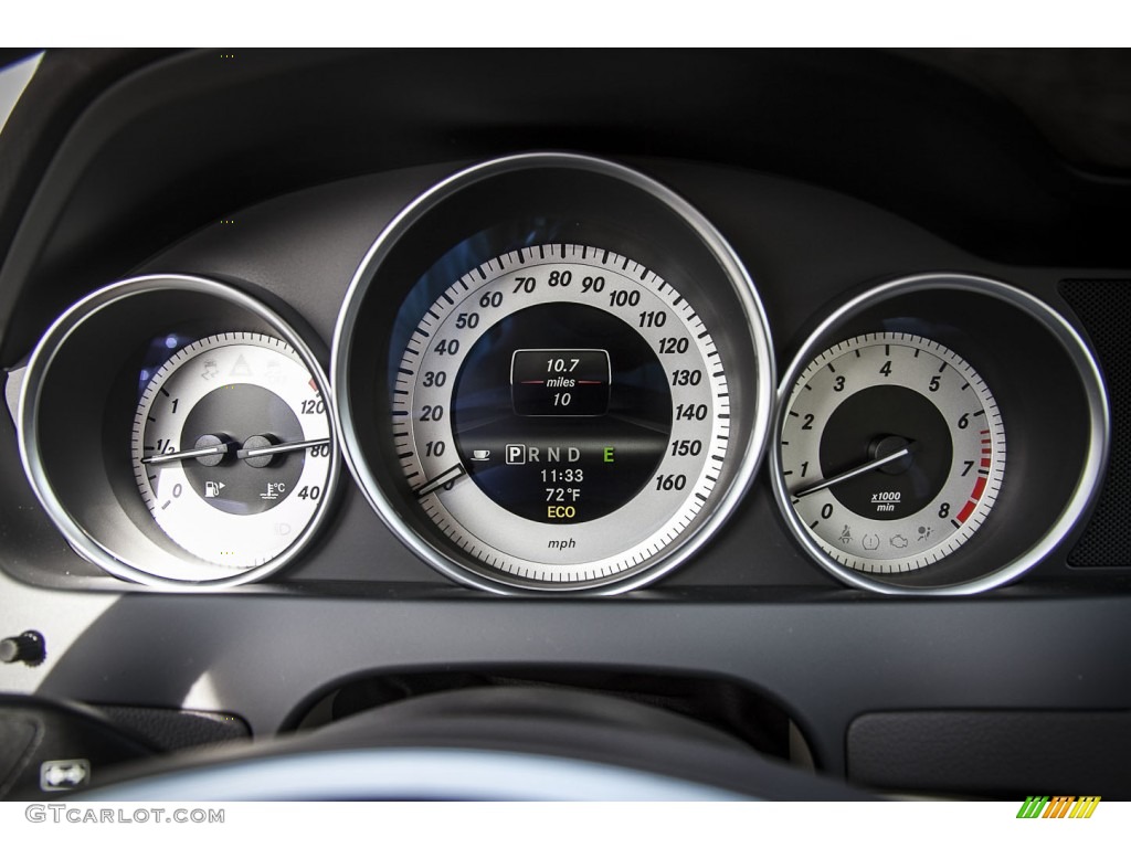 2013 Mercedes-Benz C 350 Sport Gauges Photo #74044328