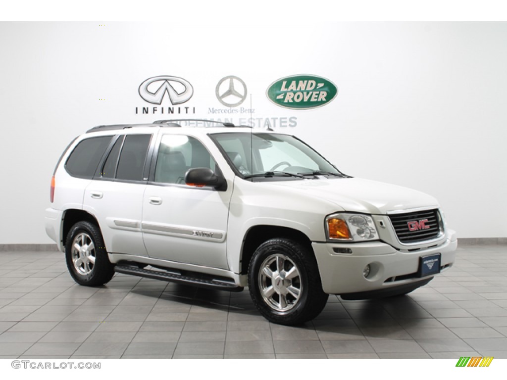 2004 Envoy SLE 4x4 - Summit White / Medium Pewter photo #1