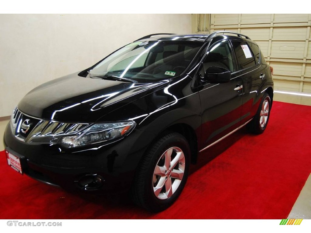 2010 Murano SL - Super Black / Black photo #3