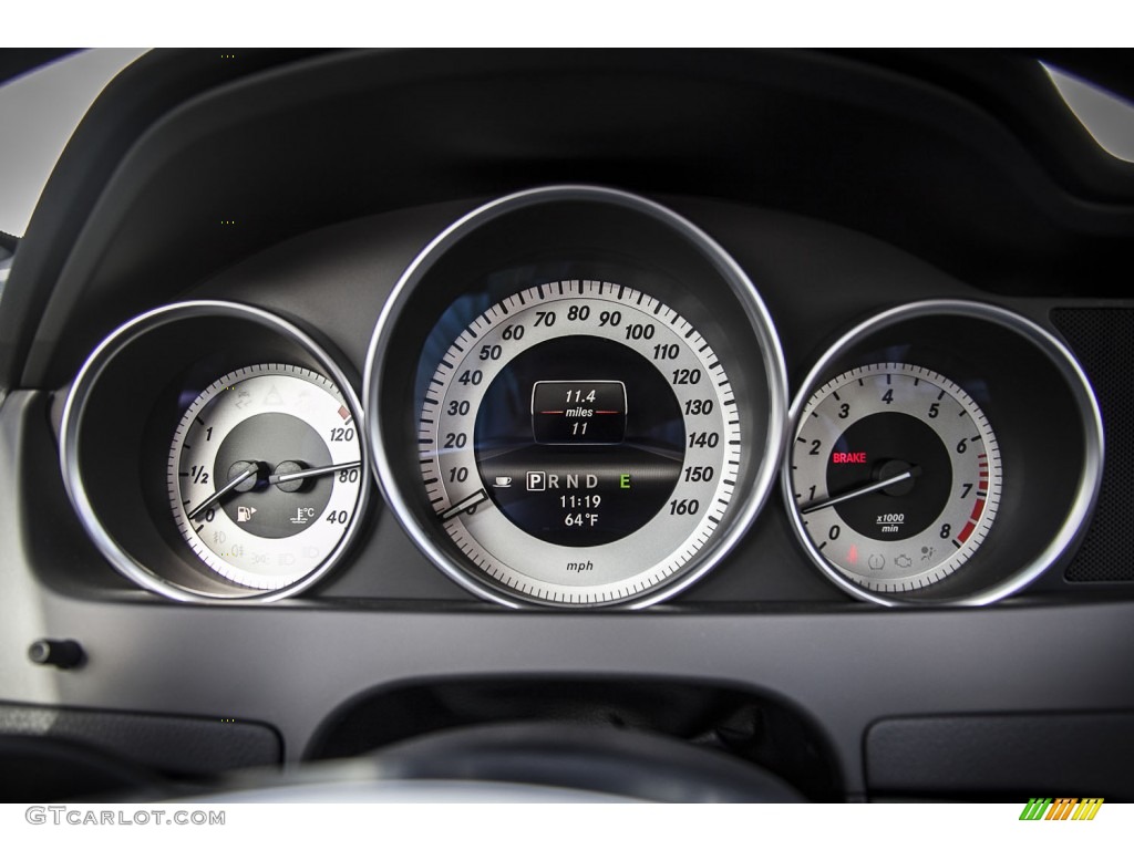 2013 Mercedes-Benz C 250 Sport Gauges Photo #74044739