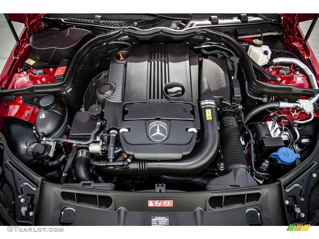 2013 Mercedes-Benz C 250 Sport 1.8 Liter DI Turbocharged DOHC 16-Valve VVT 4 Cylinder Engine Photo #74044871