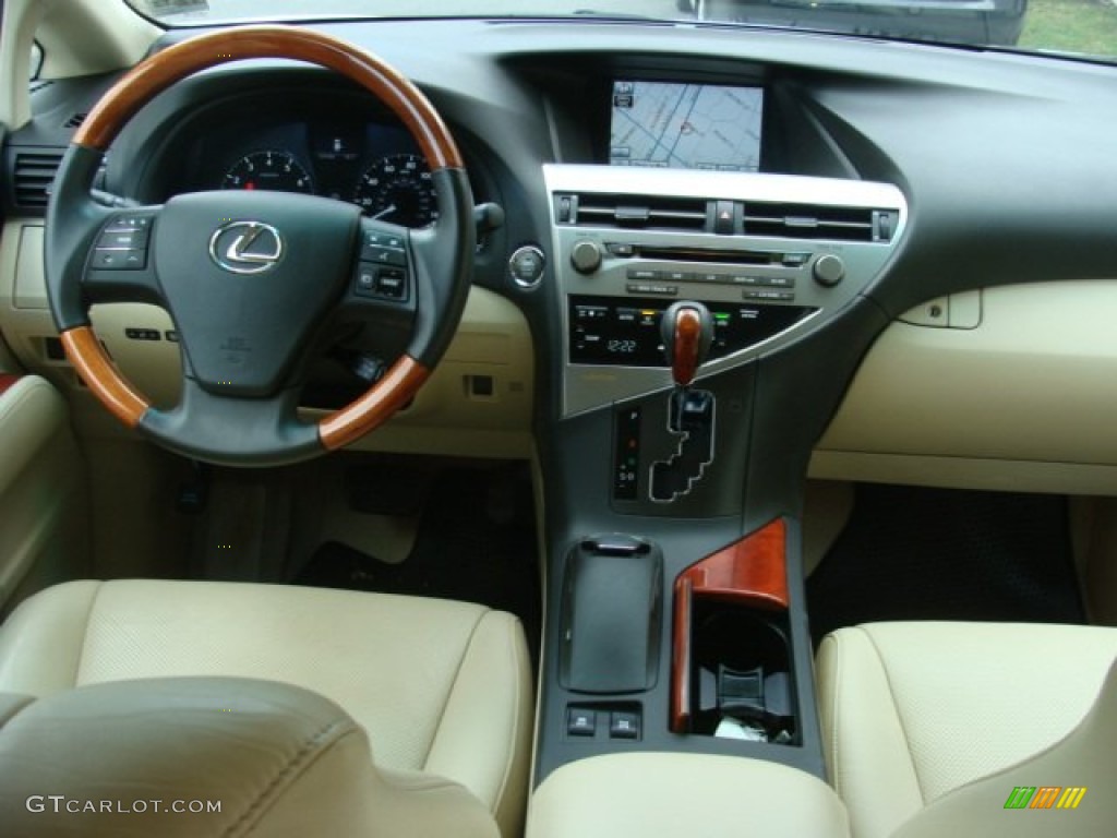 2012 Lexus RX 350 AWD Parchment Dashboard Photo #74044997