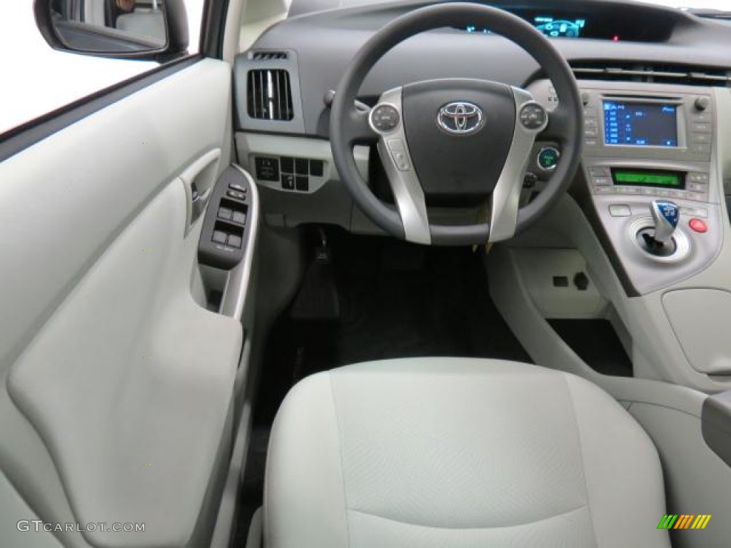 2012 Prius 3rd Gen Two Hybrid - Nautical Blue Metallic / Misty Gray photo #5