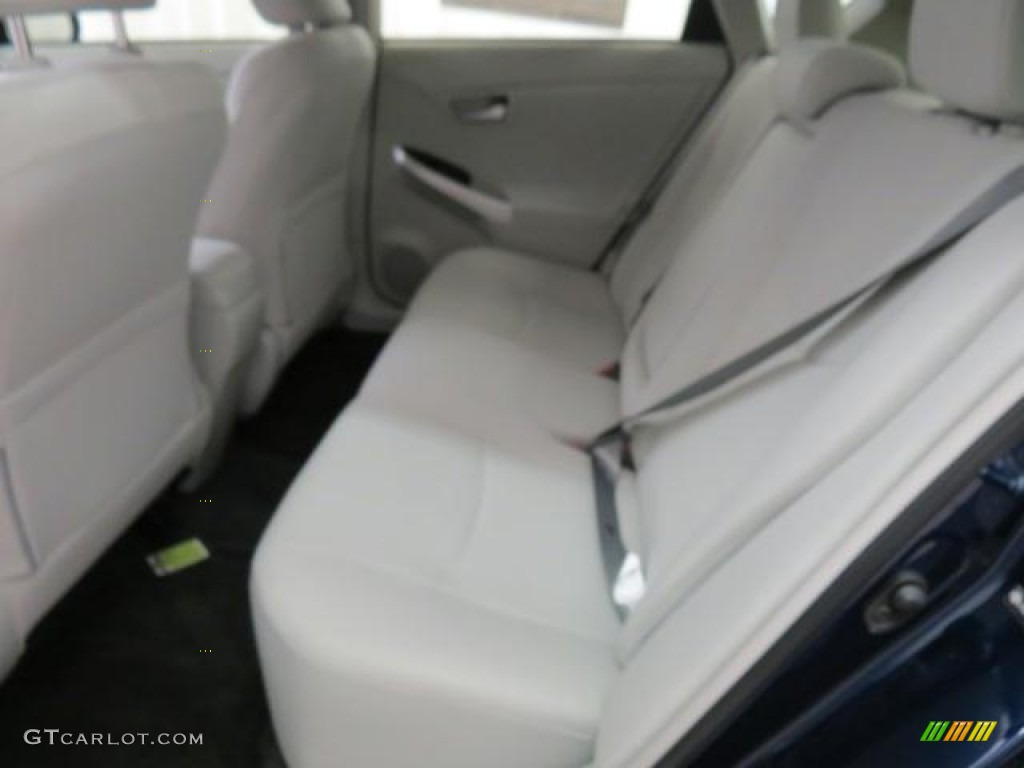 2012 Prius 3rd Gen Two Hybrid - Nautical Blue Metallic / Misty Gray photo #6