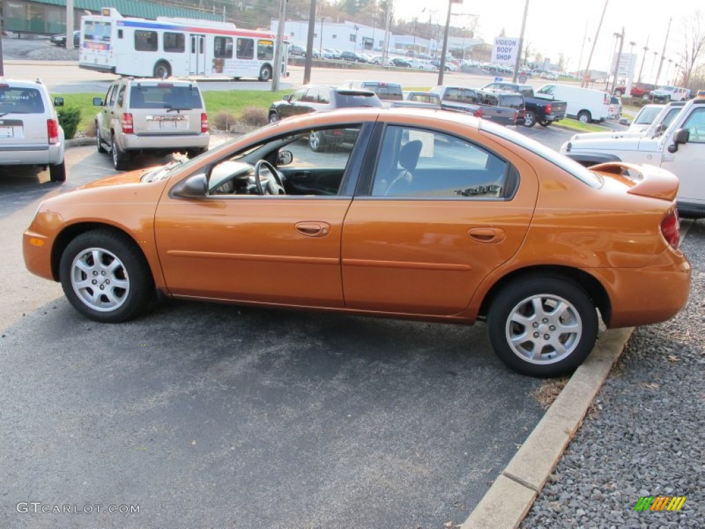 Orange Blast Pearlcoat 2005 Dodge Neon SXT Exterior Photo #74045322