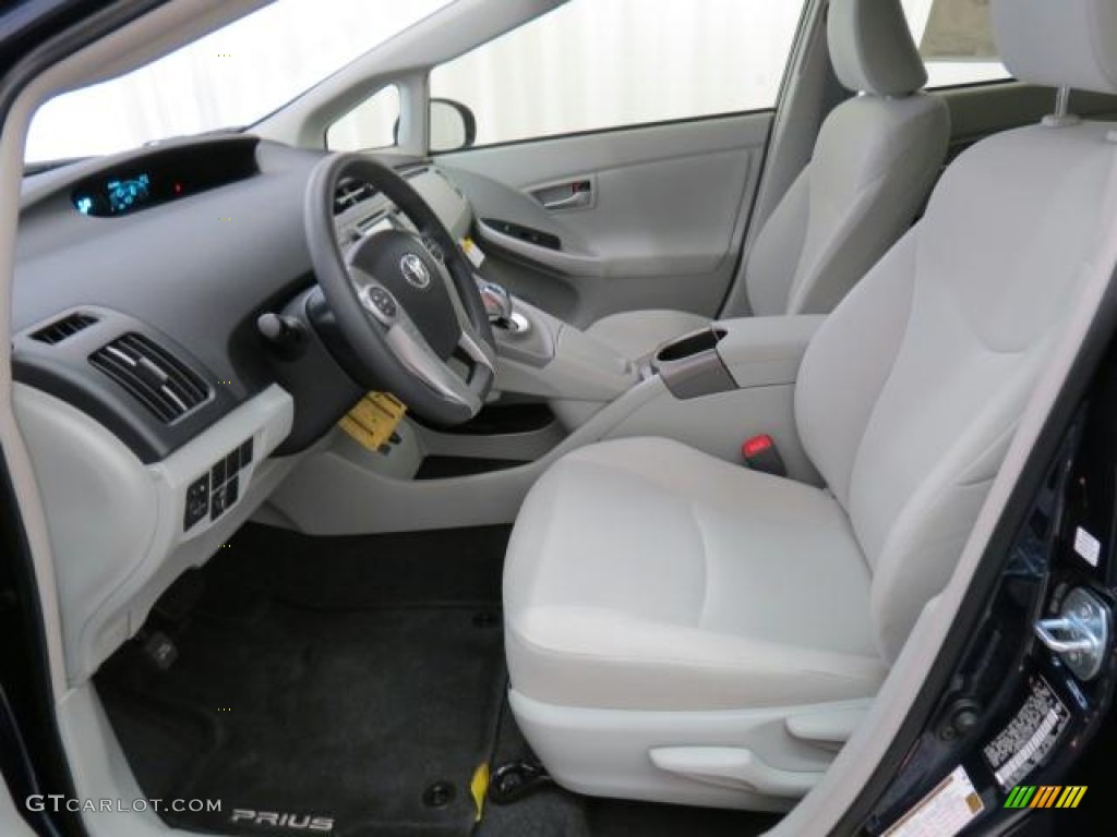 2012 Prius 3rd Gen Two Hybrid - Nautical Blue Metallic / Misty Gray photo #8