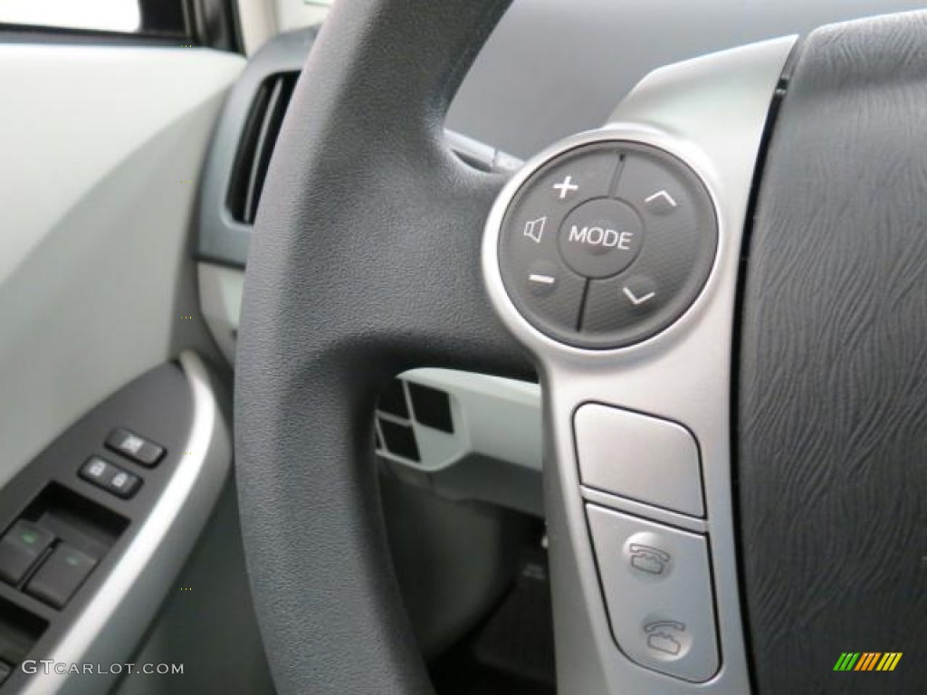 2012 Prius 3rd Gen Two Hybrid - Nautical Blue Metallic / Misty Gray photo #13