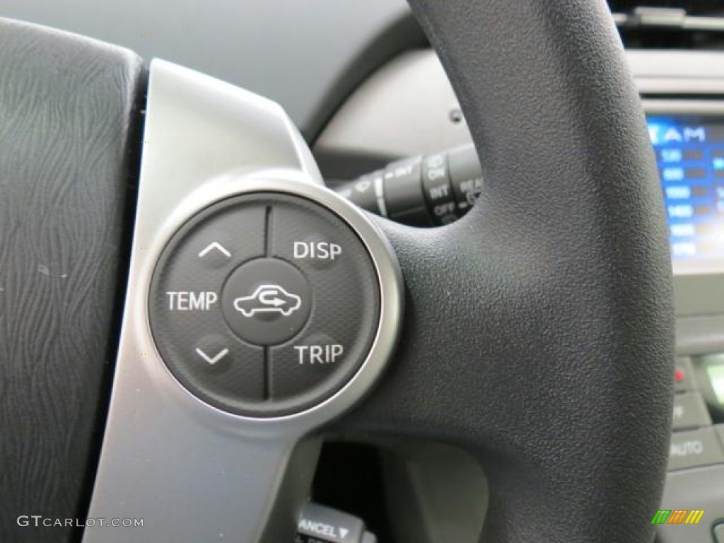 2012 Prius 3rd Gen Two Hybrid - Nautical Blue Metallic / Misty Gray photo #14