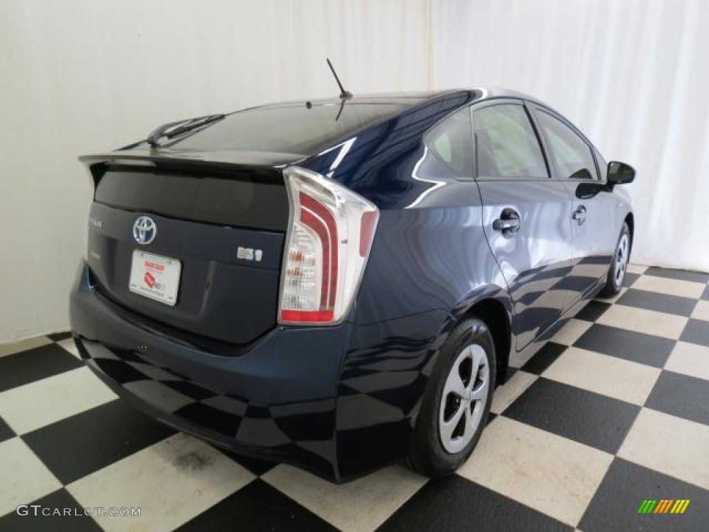 2012 Prius 3rd Gen Two Hybrid - Nautical Blue Metallic / Misty Gray photo #17