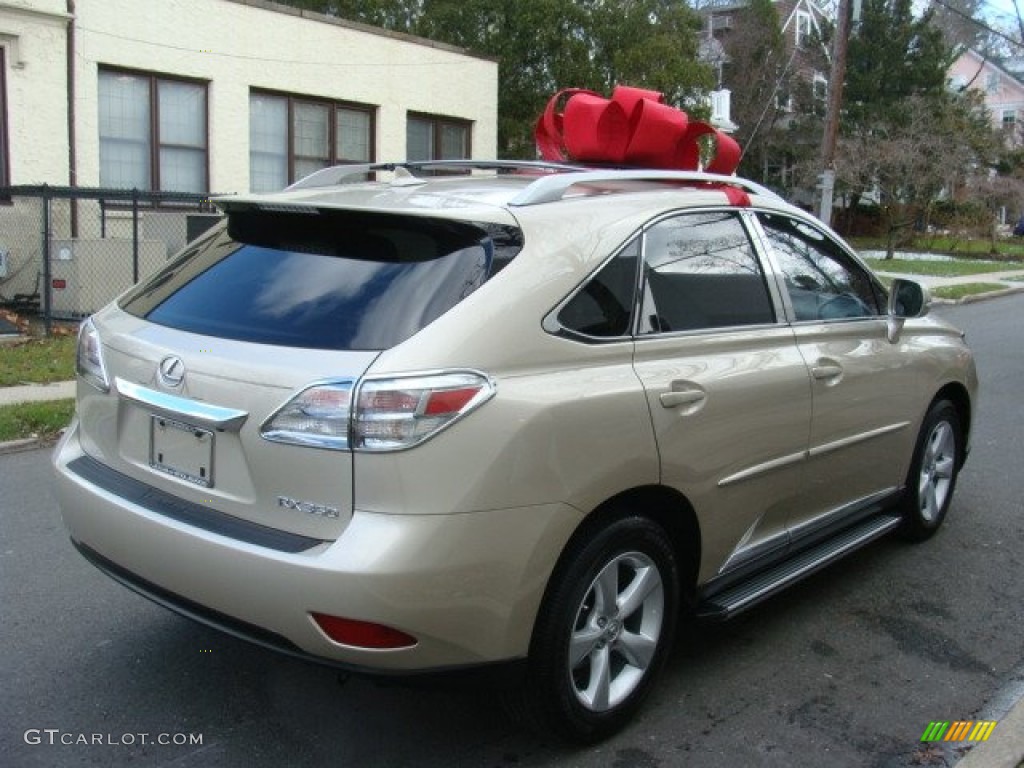 Satin Cashmere Metallic 2011 Lexus RX 350 AWD Exterior Photo #74045515