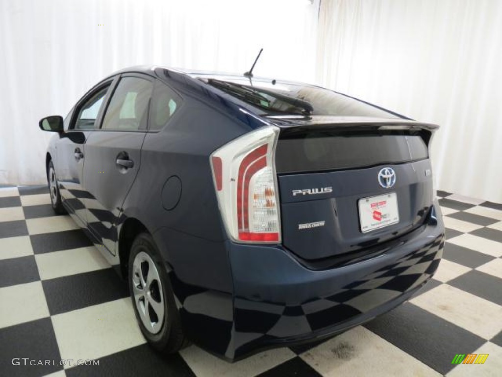 2012 Prius 3rd Gen Two Hybrid - Nautical Blue Metallic / Misty Gray photo #19