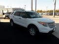 2013 Oxford White Ford Explorer FWD  photo #12