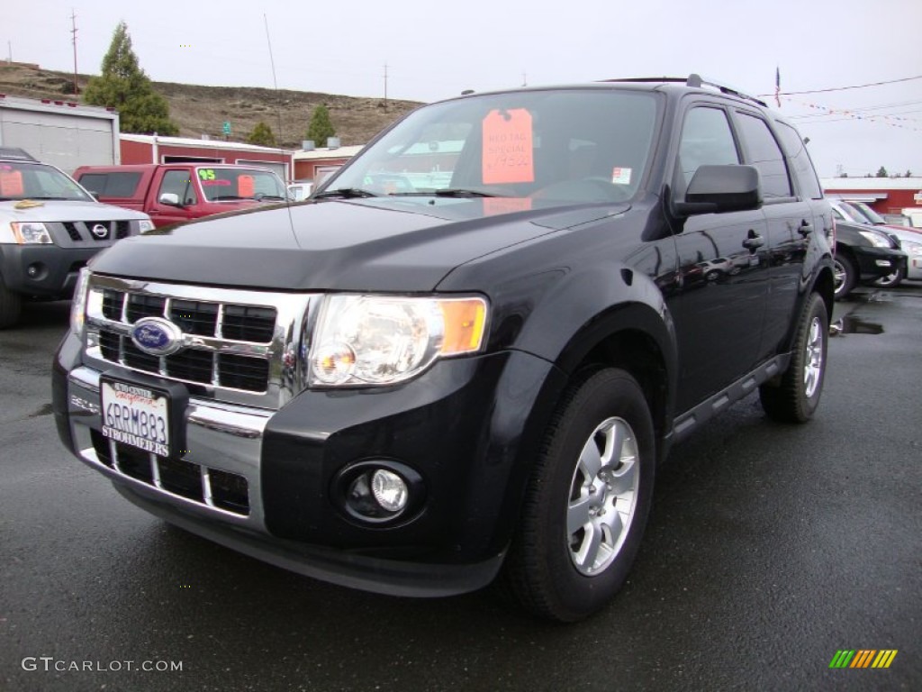 2011 Escape Limited V6 - Tuxedo Black Metallic / Charcoal Black photo #3