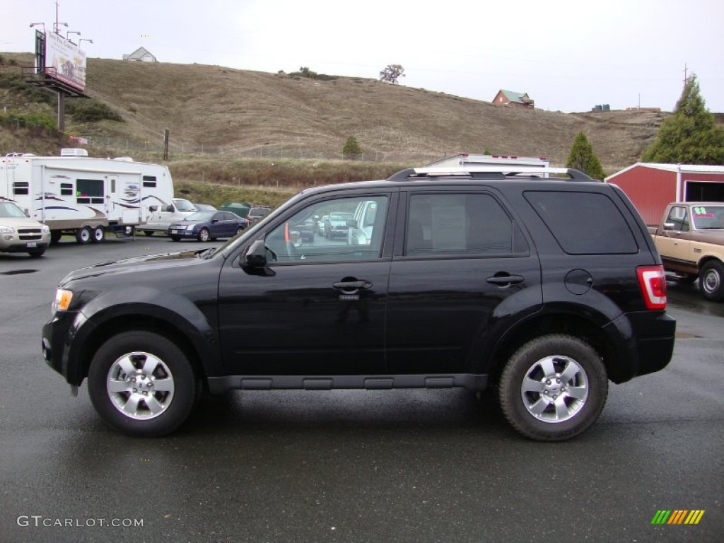 2011 Escape Limited V6 - Tuxedo Black Metallic / Charcoal Black photo #4