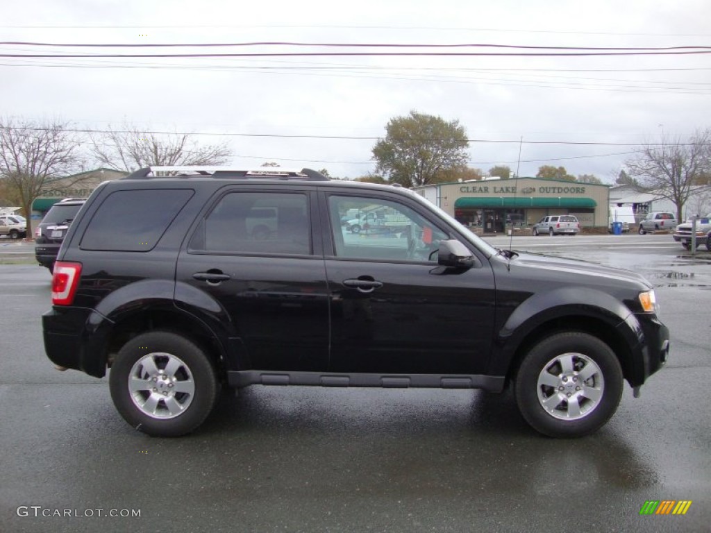 2011 Escape Limited V6 - Tuxedo Black Metallic / Charcoal Black photo #8