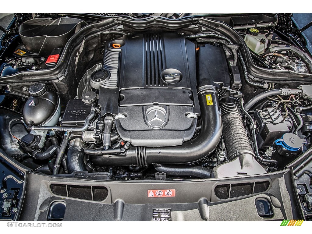 2013 Mercedes-Benz C 250 Sport 1.8 Liter DI Turbocharged DOHC 16-Valve VVT 4 Cylinder Engine Photo #74046308