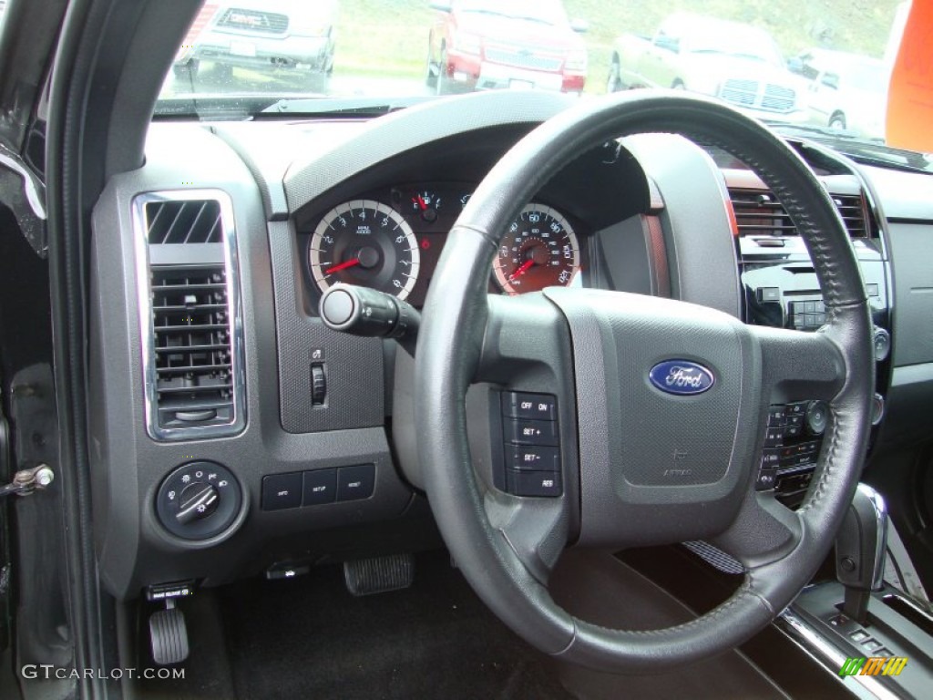 2011 Escape Limited V6 - Tuxedo Black Metallic / Charcoal Black photo #11