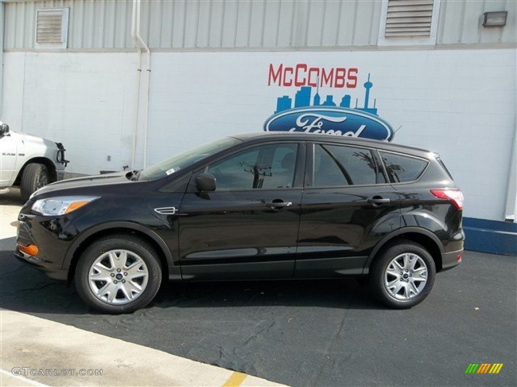 2013 Escape S - Tuxedo Black Metallic / Charcoal Black photo #3