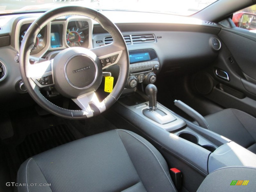Black Interior 2011 Chevrolet Camaro LT/RS Coupe Photo #74047379