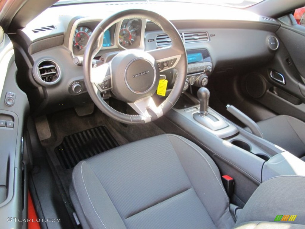 Black Interior 2011 Chevrolet Camaro LT/RS Coupe Photo #74047406